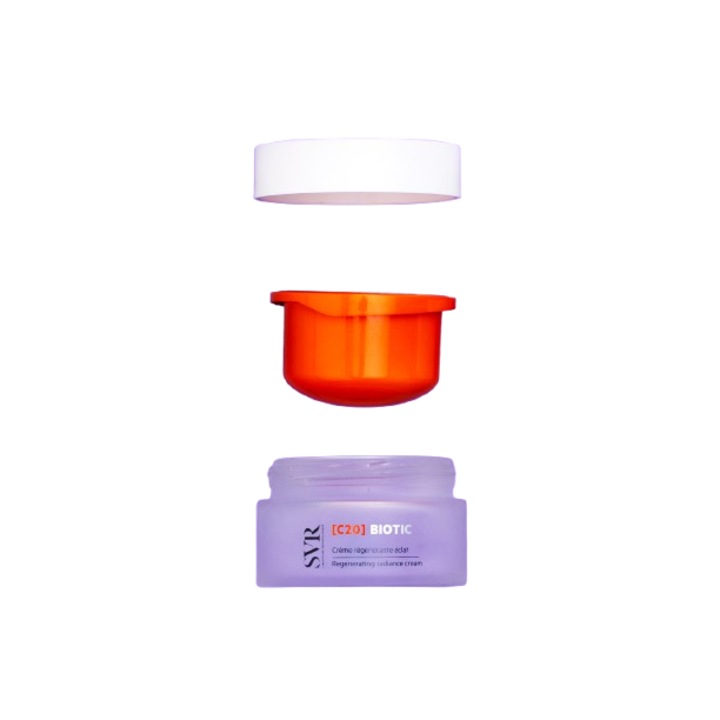 Crema regeneranta SVR C20Biotic pentru fata si gat, reincarcare, 50 ml