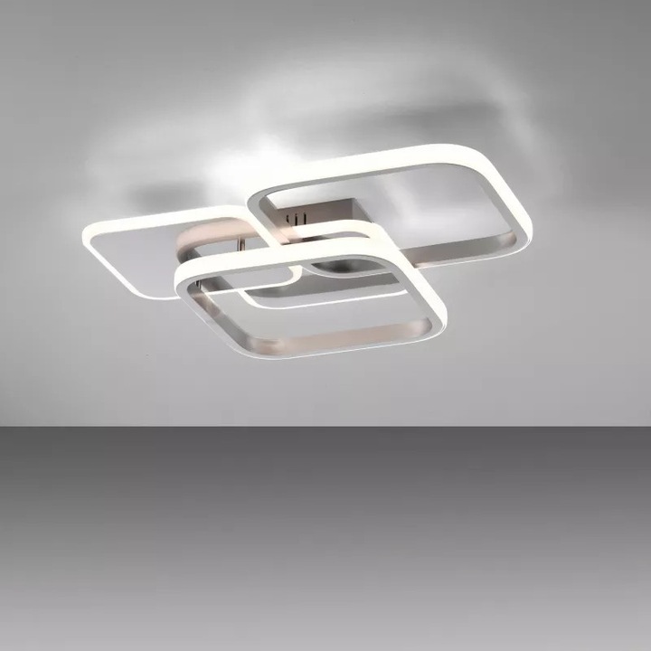Плафон Just light 14117-55, LED 3000K, 1600 лумена, геометричен