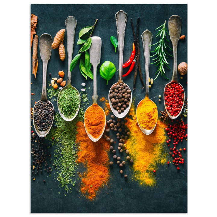 Плакат, Декоративен, Всекидневна, Кухня, Модерно изкуство, Декорация на стени Жълт 60x80 см