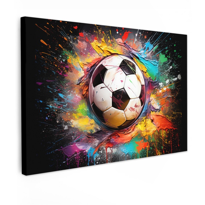 Tablou Canvas, Abstract, Decorative, Living, Bucatarie, Modern Art, Decorarea peretilor Alb 90x60 cm