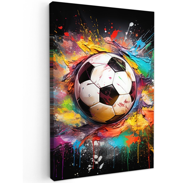 Tablou Canvas, Abstract, Decorative, Living, Bucatarie, Modern Art, Decorarea peretilor Alb 60x90 cm