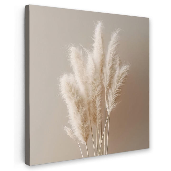 Канава картина, абстрактна, декоративна, за всекидневна, за кухня, модерно изкуство, декорация за стена природа 90x90 см