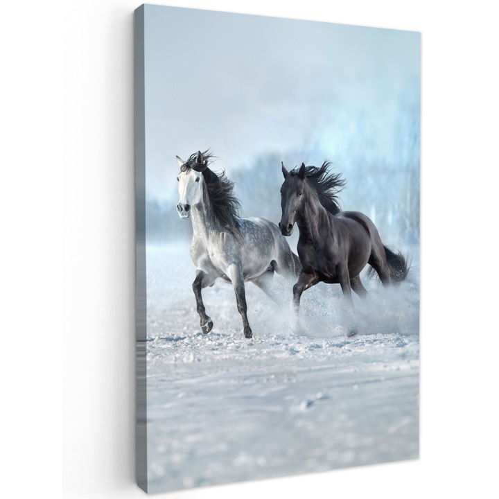 Канава, Абстрактен, Декоративен, Хол, Кухня, Модерно изкуство, Декорация на стени, Антрацитно сиво 40x60 см