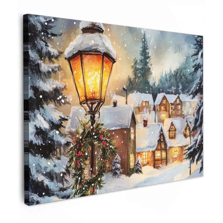 Канава картина, абстрактна, декоративна, всекидневна, кухня, модерно изкуство, декорация за стена, бежово 80x60 см