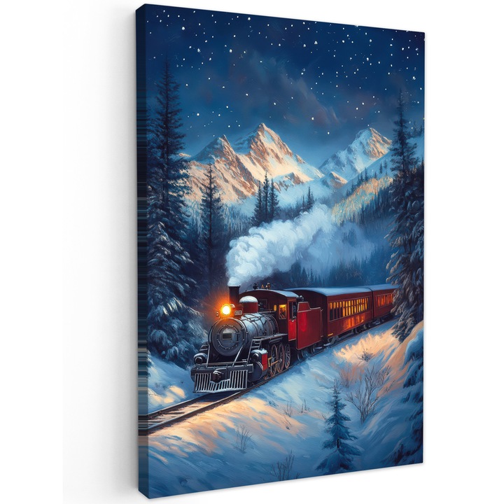 Tablou Canvas, Abstract, Decorative, Living, Bucatarie, Modern Art, Decorarea peretilor Gri antracit 80x120 cm