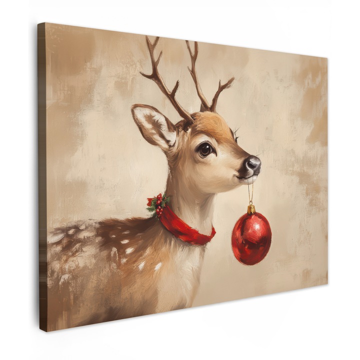 Канава, Абстракт, Декоративен, Всекидневна, Кухня, Модерно изкуство, Декорация за стена, Светло кафяв 80x60 см