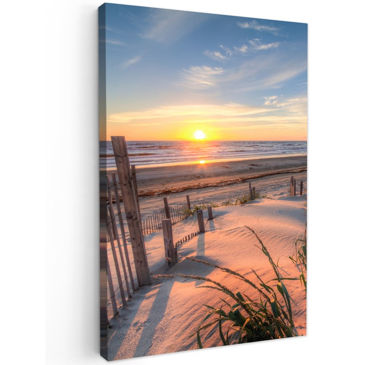 Tablou Canvas, Abstract, Decorative, Living, Bucatarie, Modern Art, Decorarea peretilor Bej 60x90 cm