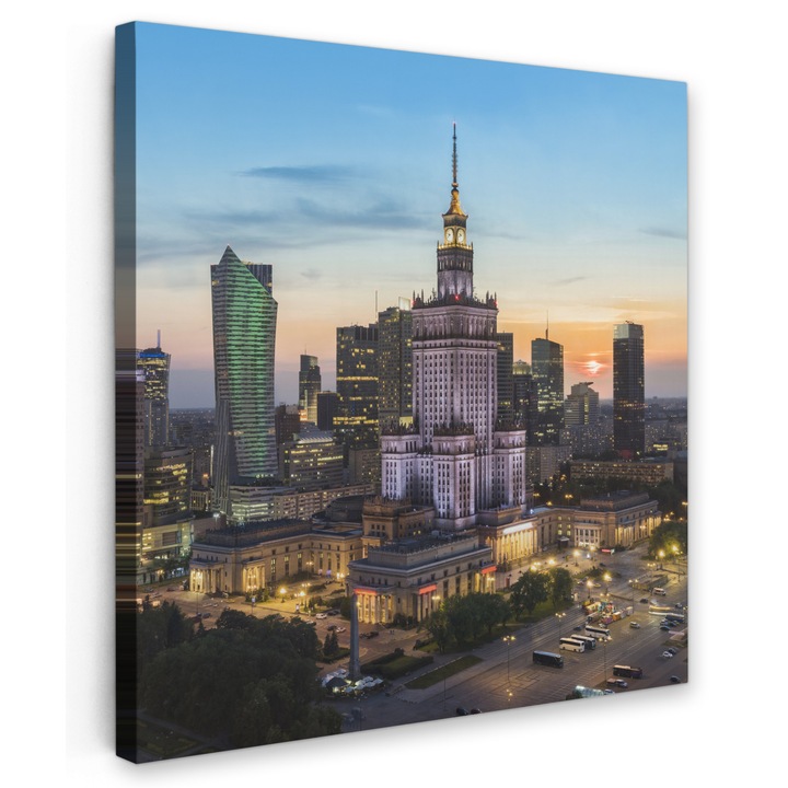 Канава, Абстрактно, Декоративно, За всекидневна, Кухня, Модерно изкуство, Декорация на стени, Синьо 20x20 см