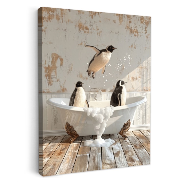 Tablou Canvas, Abstract, Decorative, Living, Bucatarie, Modern Art, Decorarea peretilor Negru 60x80 cm