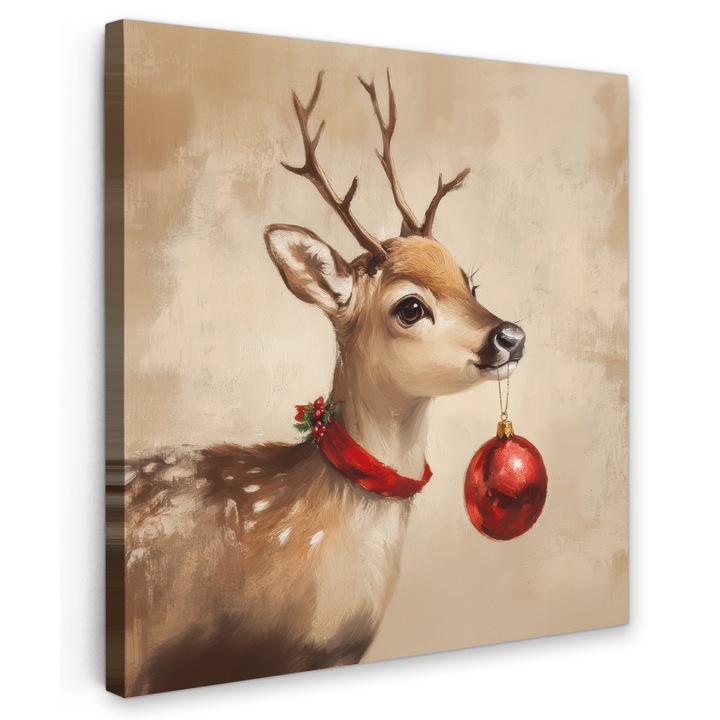 Канава картина, абстрактна, декоративна, за всекидневна, кухня, модерно изкуство, декорация на стена, светлокафява, 90x90 см