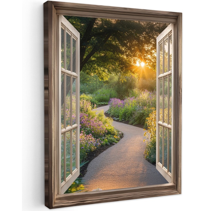 Канава картина, абстрактна, декоративна, за всекидневна, кухня, модерно изкуство, декорация за стена, светло жълто 60x80 см