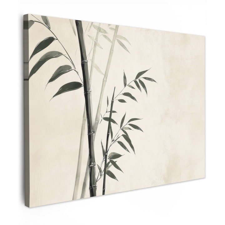 Канава картина, Абстрактна, Декоративна, Всекидневна, Кухня, Модерно изкуство, Декорация за стена Природа 80x60 см