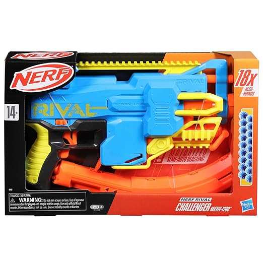 Blaster motorizat Hasbro Nerf Rival Challenger MXXIV-1200, 12