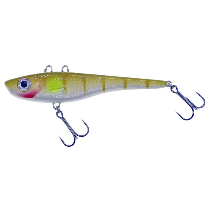 Vobler Gloog Thors 80s, 8cm, 15gr, Sinking, culoarea AYU, pentru pescuitul la avat, salau, stiuca, somn