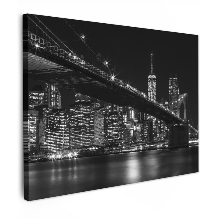 Канава, Абстрактен, Декоративен, Всекидневна, Кухня, Модерно изкуство, Декорация на стени Черен 80x60 см