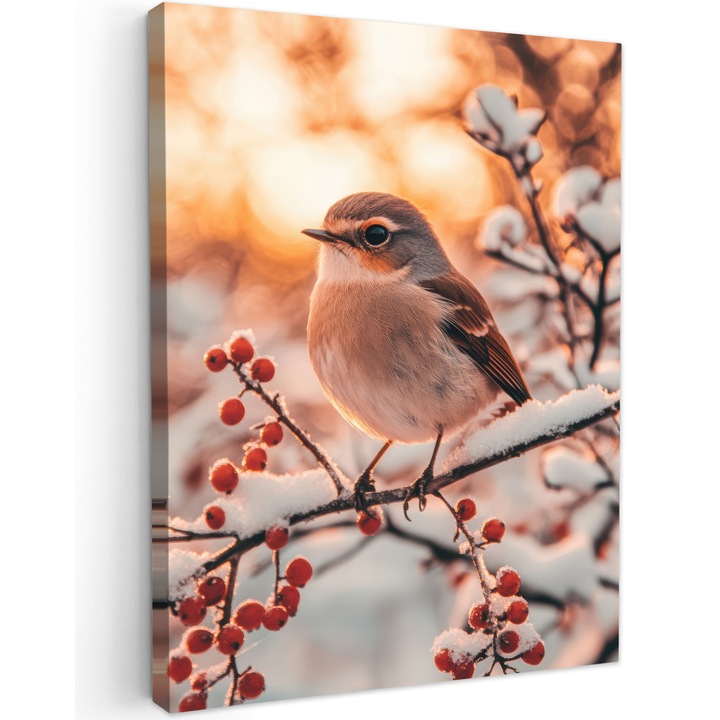 Канава, Абстрактно, Декоративно, Дневна, Кухня, Модерно изкуство, Декорация на стени Кехлибар 60x80 см