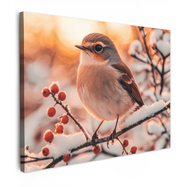 Канава, Абстракт, Декоративно, Хол, Кухня, Модерно изкуство, Декорация на стени Кехлибар 80x60 см