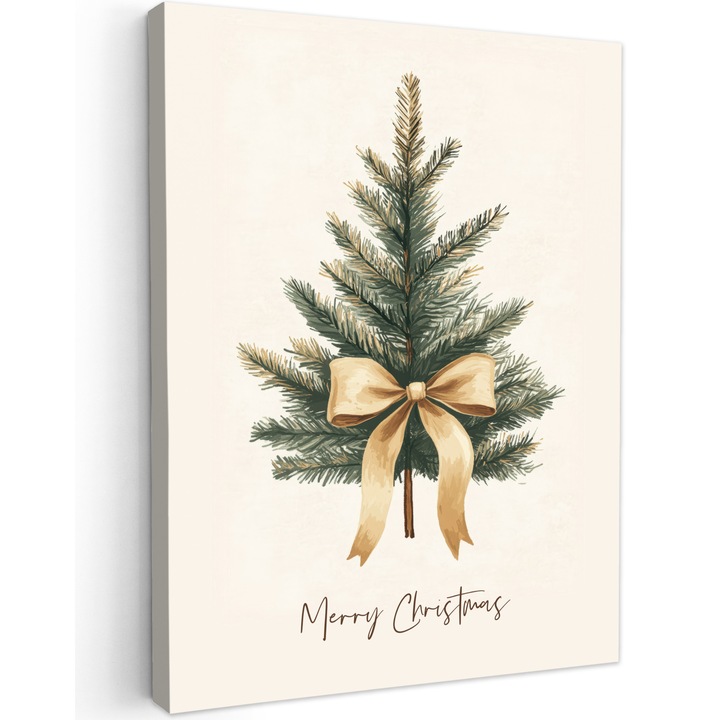 Канава, Абстрактно, Декоративно, Дневна, Кухня, Модерно изкуство, Декорация на стени Бежово 60x80 см