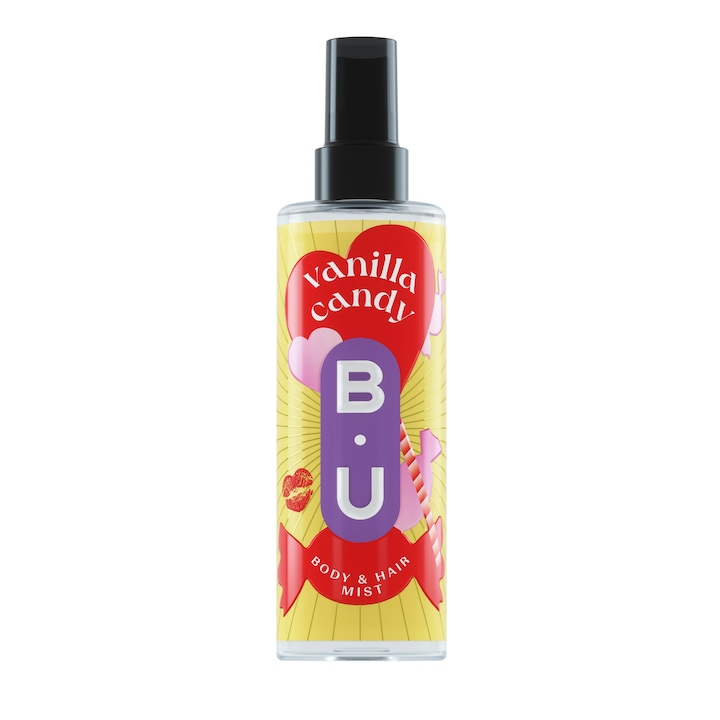 Parfum pentru corp si par B.U Vanilla Candy, 200 ml