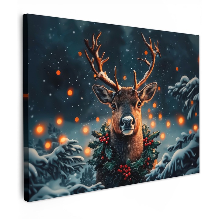 Канава, Абстракт, Декоративно, Хол, Кухня, Модерно изкуство, Декорация на стени Тъмнокафяв 40x30 см