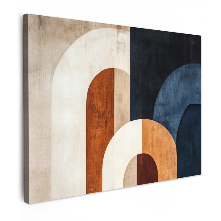 Tablou Canvas, Abstract, Decorative, Living, Bucatarie, Modern Art, Decorarea peretilor Maro 40x30 cm
