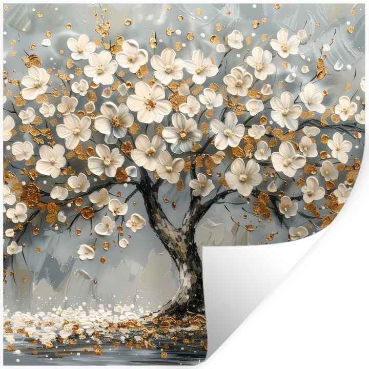 Декоративен стикер за стена, самозалепващ PVC винилов стикер, всекидневна, кухня, модерно изкуство, декорация на стени 50x50 см