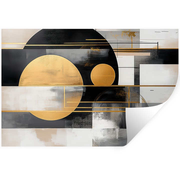 Декоративен стикер за стена, самозалепващ PVC винилов стикер, всекидневна, кухня, модерно изкуство, декорация на стени 120x80 см