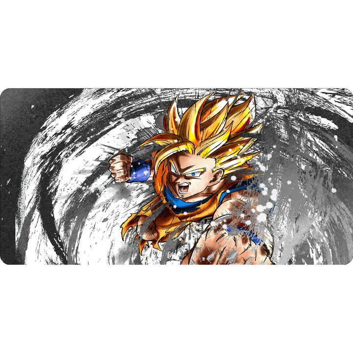 Mousepad Motrix Gohan Dragon Ball 700x350x2mm impermeabil, cu margini drepte necusute