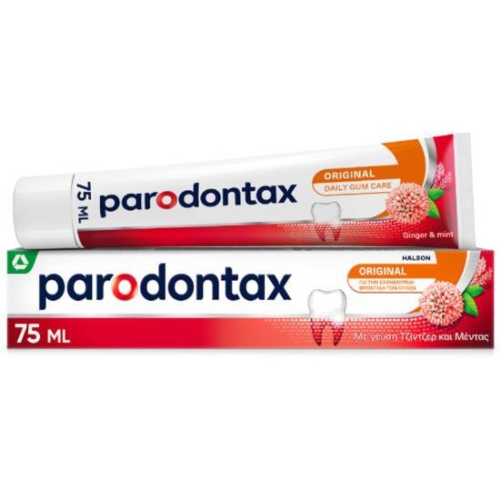 Pasta de dinti Parodontax Original, menta sighimbir, 75ml