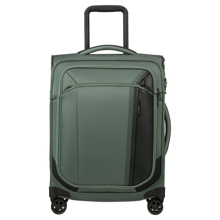 Respark-004 куфар на колела с въртене 55, 20 см зелен градински чай, Samsonite, ss26 respark