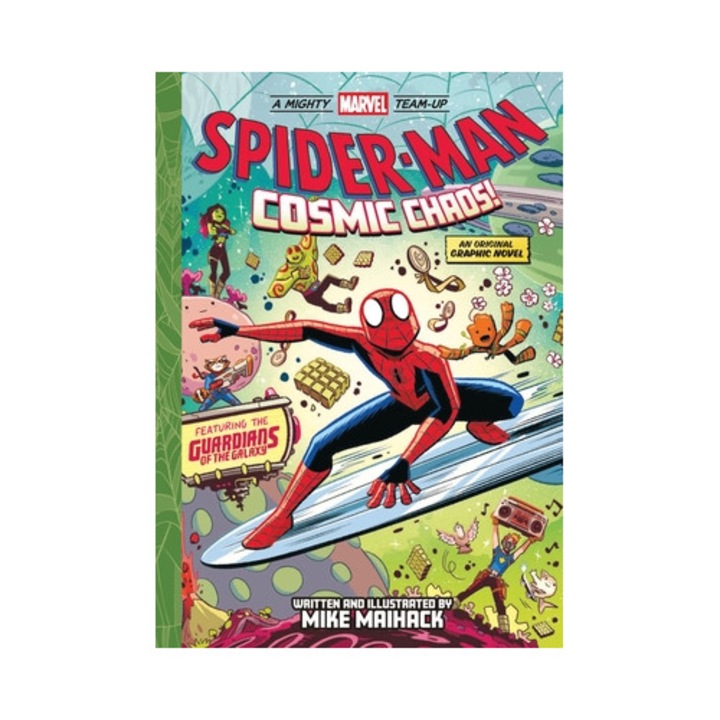 Spider-man: Cosmic Chaos! (a Mighty Marvel Team-up): An Original Graphic Novel Volume 3 - Mike Maihack