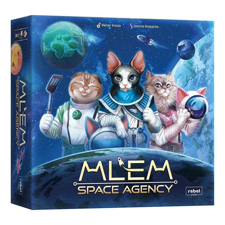Настолна игра, Rebel Studio, MLEM - Agencia za kosmiceski izsledvania, за възрастни, котки