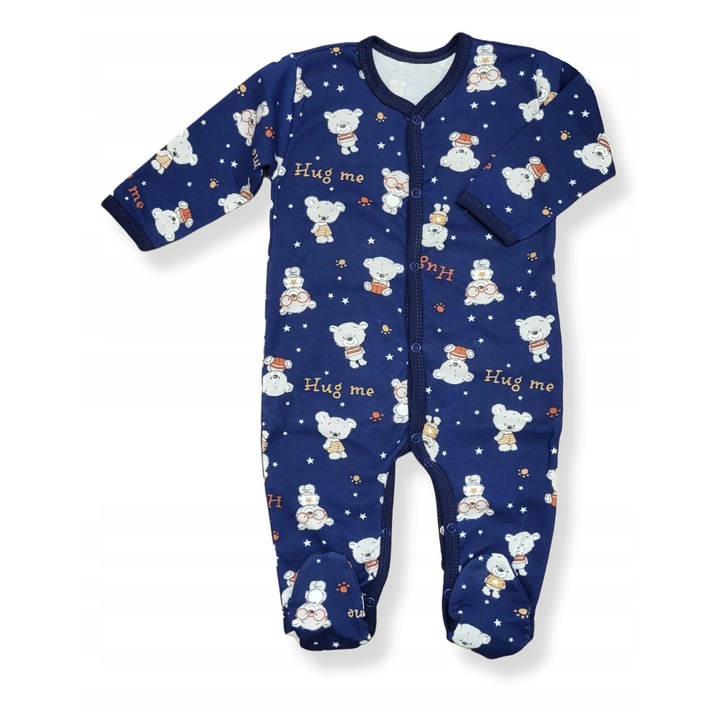 Salopeta copii, Dartomik, bleumarin, bumbac, 50 CM