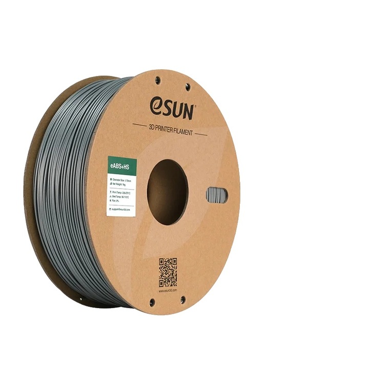 Filament 3D, nagy sebességű, továbbfejlesztett tartósság, ezüst, 1.75mm
