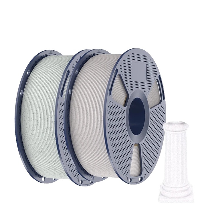 Filament 3D PLA, textura marmura, 1.75 mm, 1 kg, FG SS