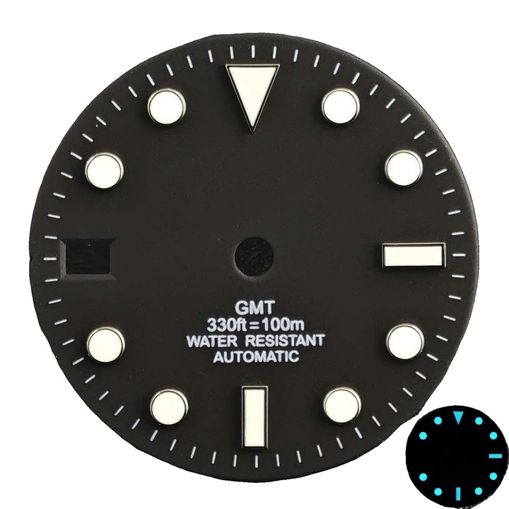 Cadran ceas, design minimalist, 28.5mm