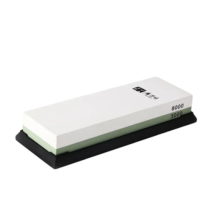 Ascutitoare de cutite, 3000 8000 granulatie, design dublu fata, baza antiderapanta