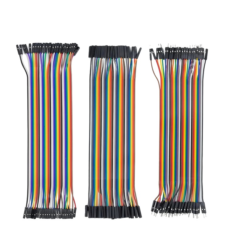 Комплект джъмпер кабели, 20CM, множество конфигурации