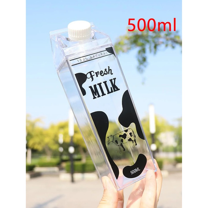 Бутилка за вода, устойчив на протичане дизайн, екологичен материал, 500 мл