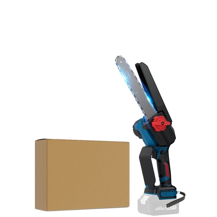 Fierastraie cu lant, 8 inch, motor brushless, fara baterie si incarcator, 500W, 18V