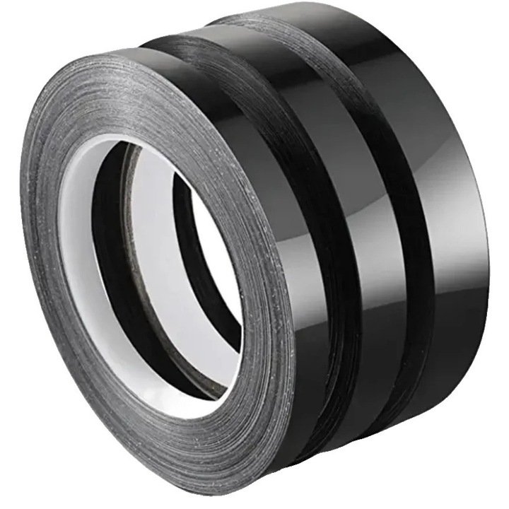 Самозалепваща се лента, 50м, 2.5см, черна, влагоустойчива