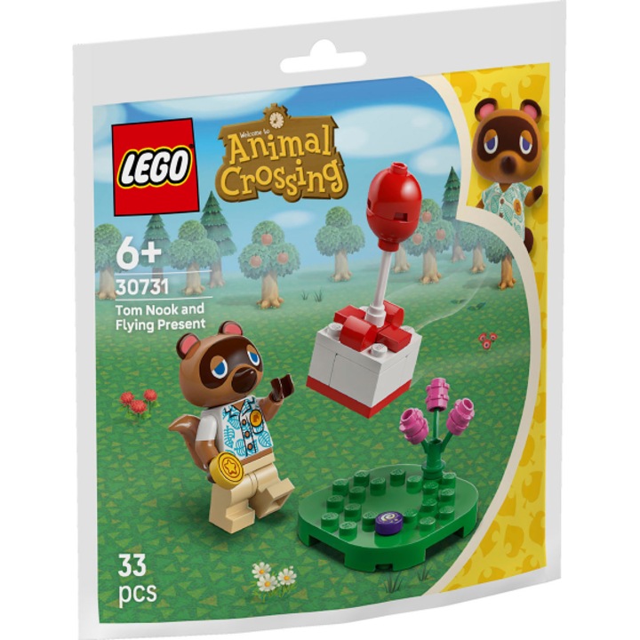 LEGO 30731 Tom Nook si un cadou zburator