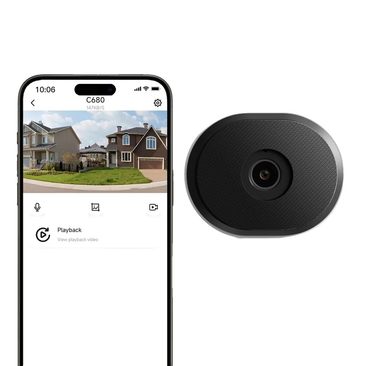 Камера за наблюдение, 3MP, възможност за нощно виждане, комплект 1 брой