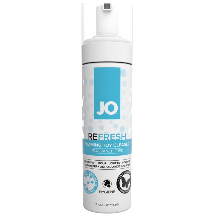 Solutie de curatare pentru jucarii sexuale, JO, 207 ml, antibacteriana, inodora