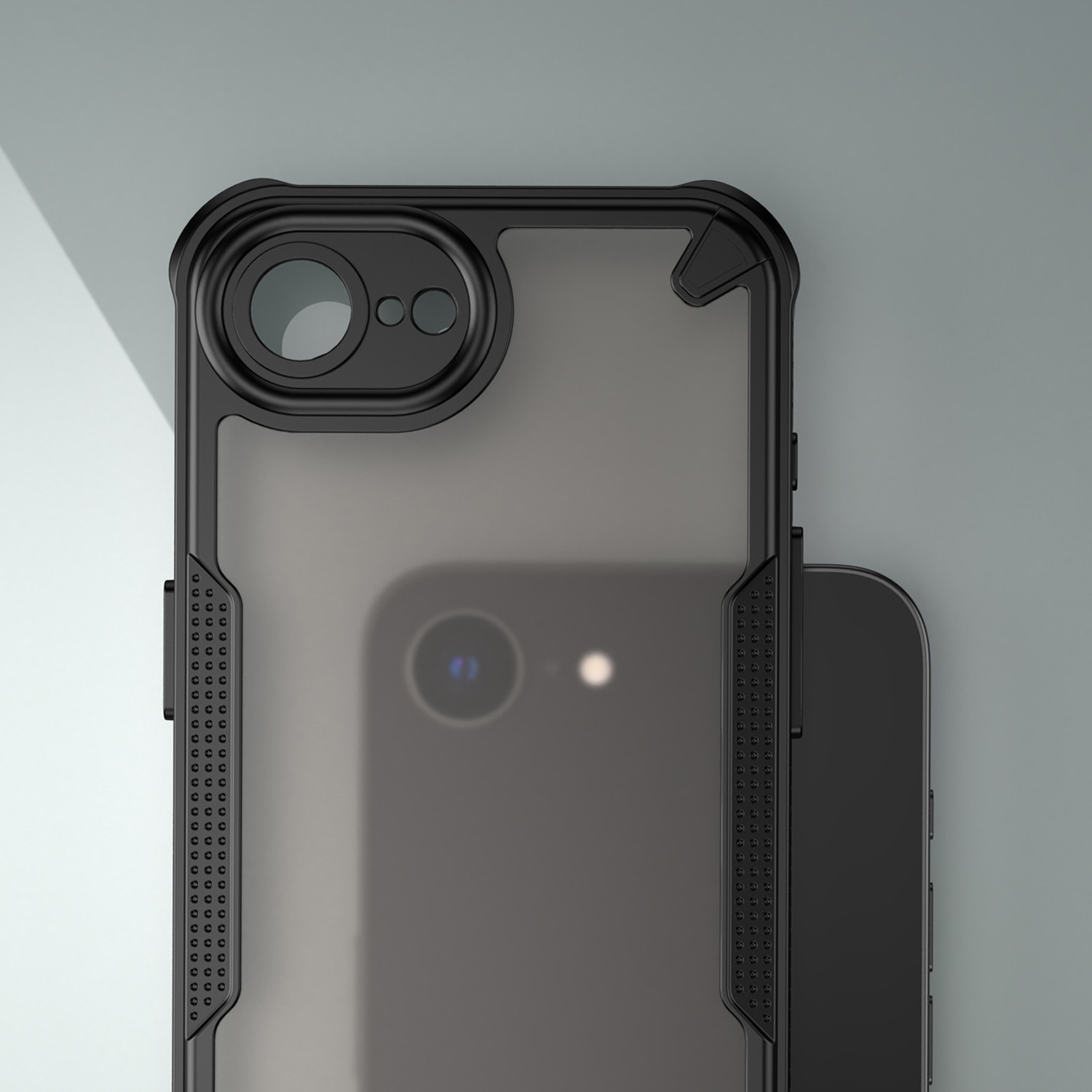 Husa telefon, neagra, 1,5mm, pentru iPhone 16e
