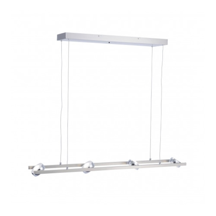 Lustra Leuchten Direkt Lola-Opti 12070-55, 4 LED източника, RGB, димируема, 120x55см