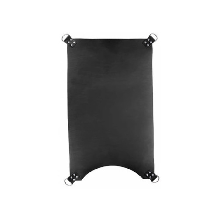 Leagan erotic MR. SLING, Sling Shot, Negru, Prindere in 4 puncte, 100 cm