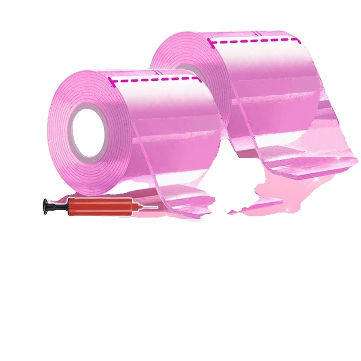 Лепящи ленти, комплект от 2 ролки, 25 мм x 10 м, универсална употреба за "Направи си сам" проекти, нетоксични