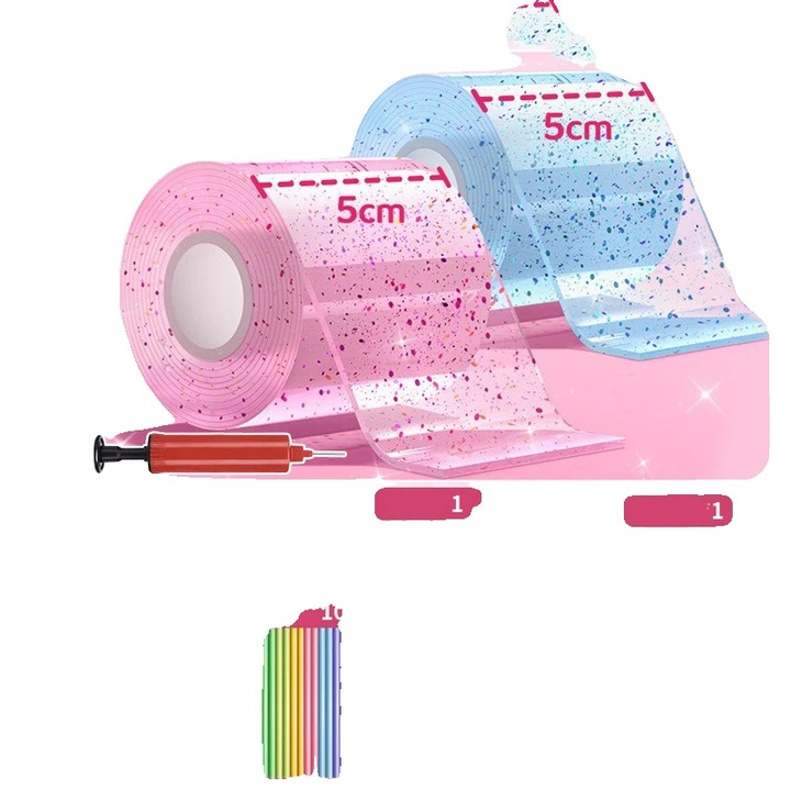 Лепящи ленти, 2 ролки, 25мм x 10м, универсална употреба за DIY проекти