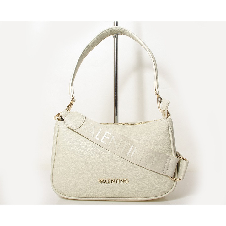 Geanta dama Valentino, model VBS8GL13, piele naturala, bej, design minimalist